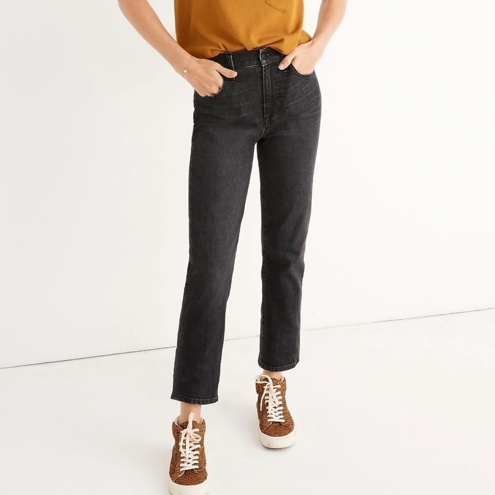 Madewell Perfect Vintage Crop Jeans Sumner Wash